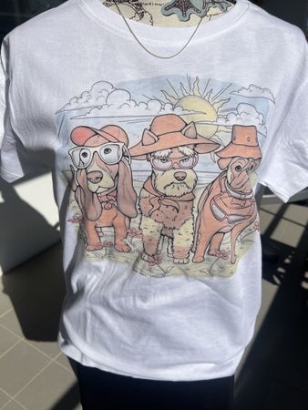 Lady, Magic T-Shirt, SUN DOGS, Gr. XL 🐶☀️😎