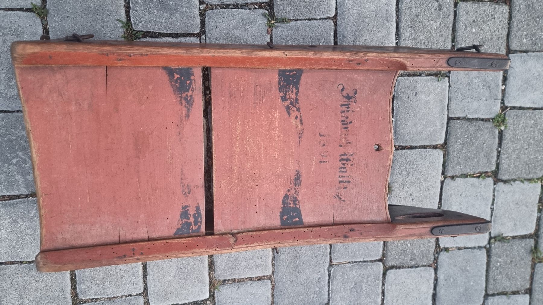 Slitta: Antiker Holzschlitten – Usato da Sils im Domleschg venduto da platin01 1