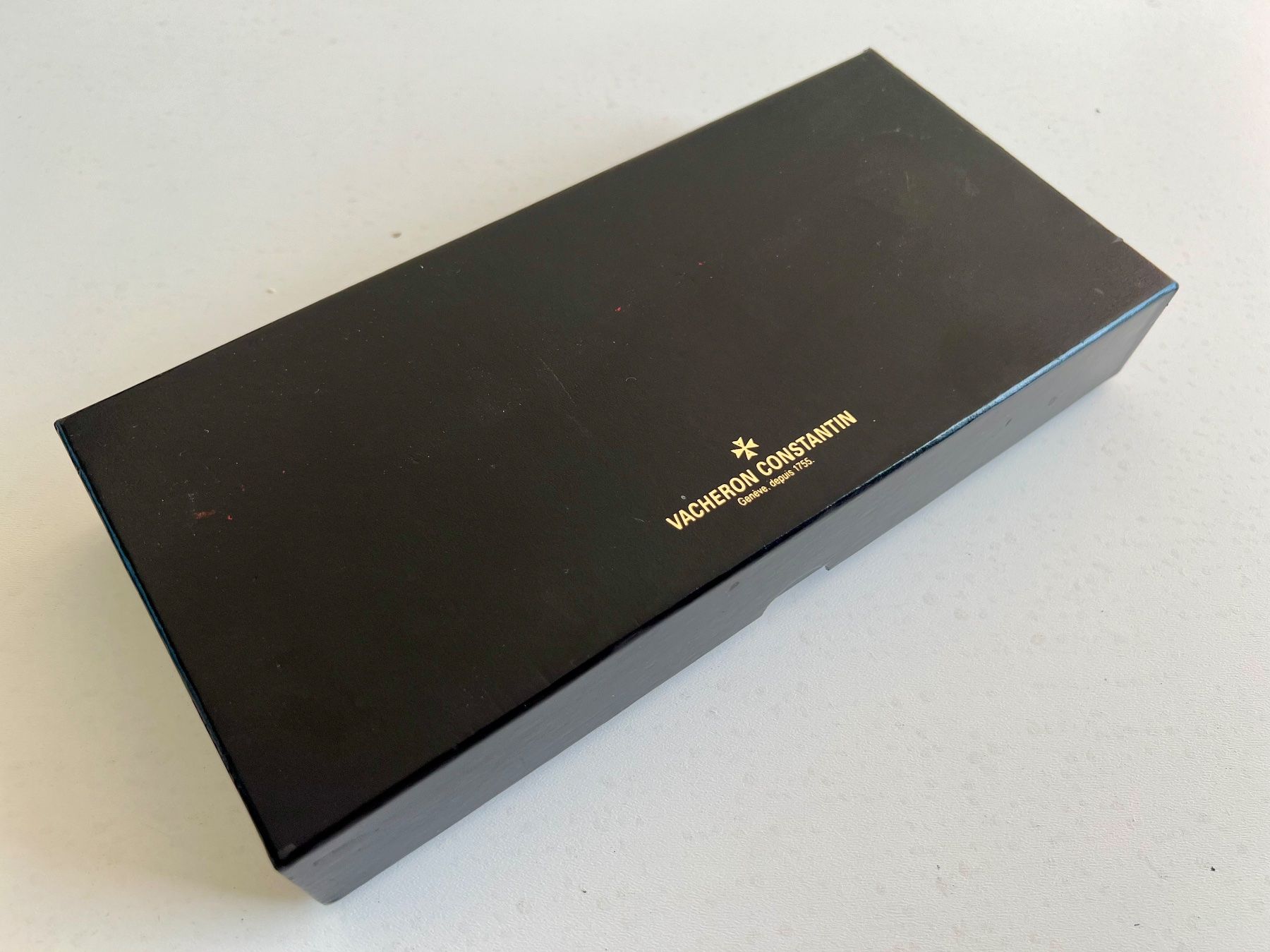 Vacheron Orologi: VACHERON CONSTANTIN vintage long black outerbox – Usato da Mont-sur-Lausanne venduto da vmi_ym5l 1