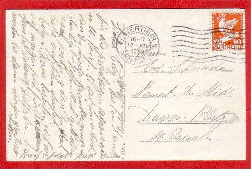 Cartoline postali: VELTHEIM 1932 – Usato da Grüningen venduto da Kartenlaube 1