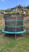Gartentrampolin rund mit Sicherheitsnetz