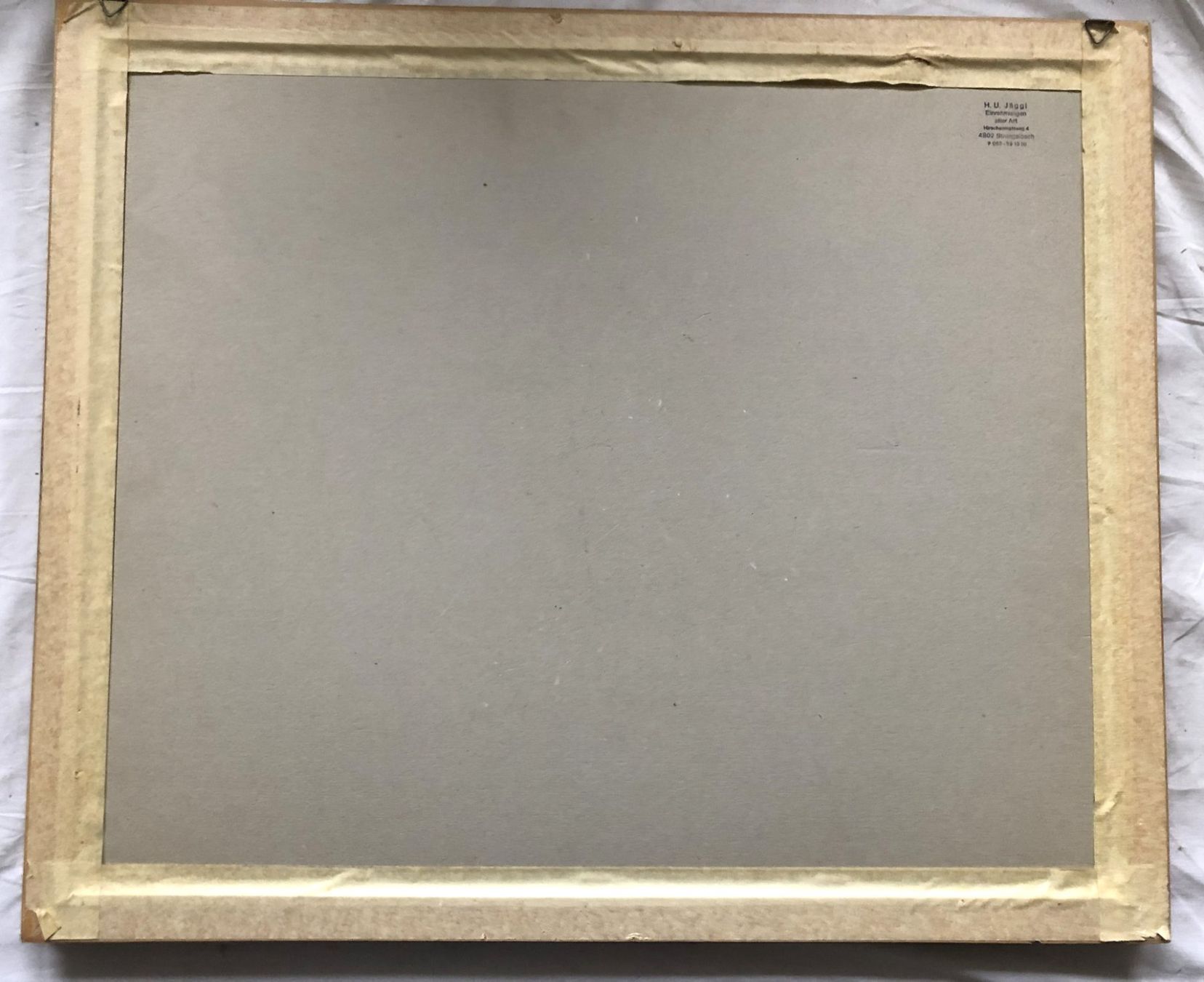 Dipinti: Gemälde - Aquarell - "Assisi" – Usato da Schaffhausen venduto da durruti 4