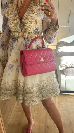 Chanel Trendy CC Top Handle Pink NP 7200fr