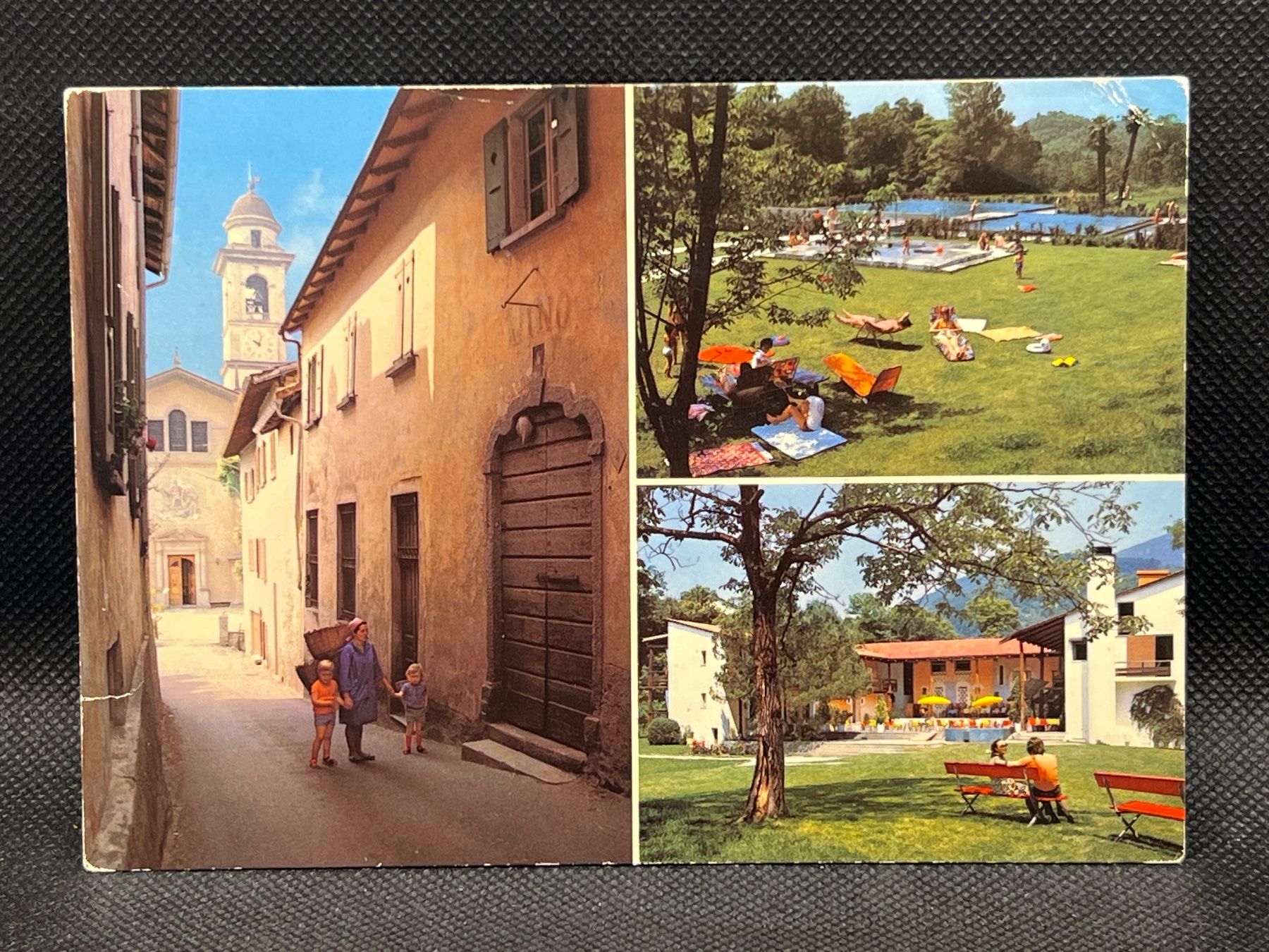 Cartoline postali: Feriendorf VPOD, Sessa – Usato da Widnau venduto da Brusi9