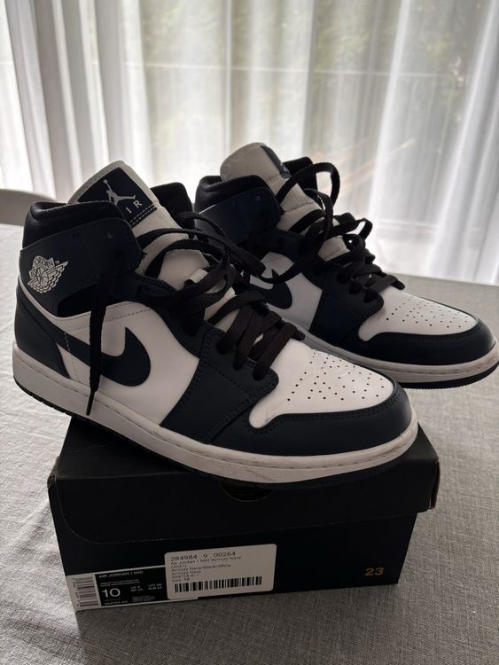 Jordan Chaussures hommes: Nike Air Jordan 1 Mid Navy Blue – D'occasion à Geneve par allgood2010