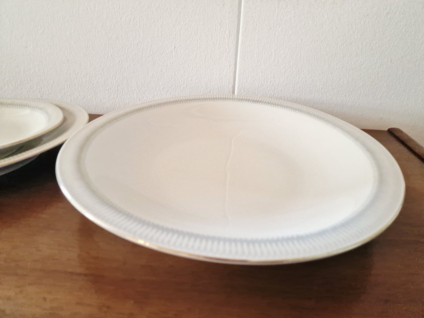 Eschenbach Piatti di portata: Drei antike Servierteller Platten von Eschenbach – Usato da Hallau venduto da CHACLA 3