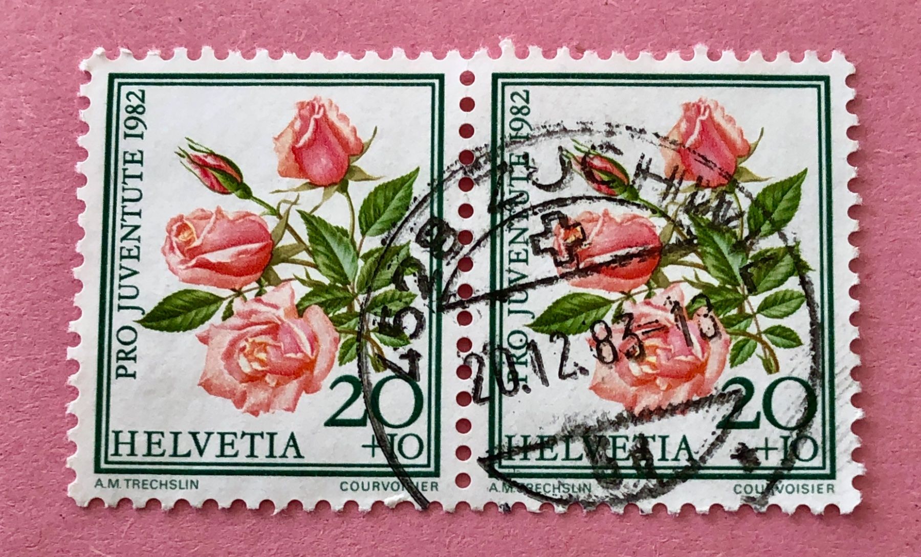 Tutti i francobolli: Nr. J 282  Briefmarken Gestempel 1982 – Usato da Aarau venduto da Billa007