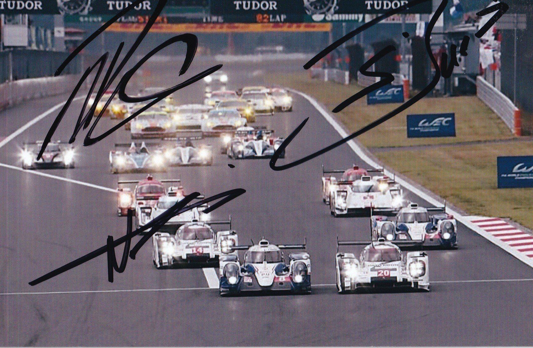 Autographes: Fuyi Wec LP1 2014 und Le Mans 2014 – D'occasion à Grabs par Sauber60