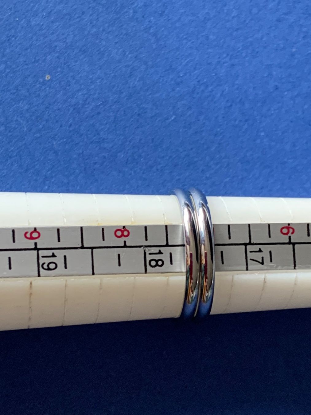 Anelli: 2 Fingerringe silberfarben ultrafein (55) – Nuovo (secondo la descrizione) da Dittingen venduto da Bijoubelle 5
