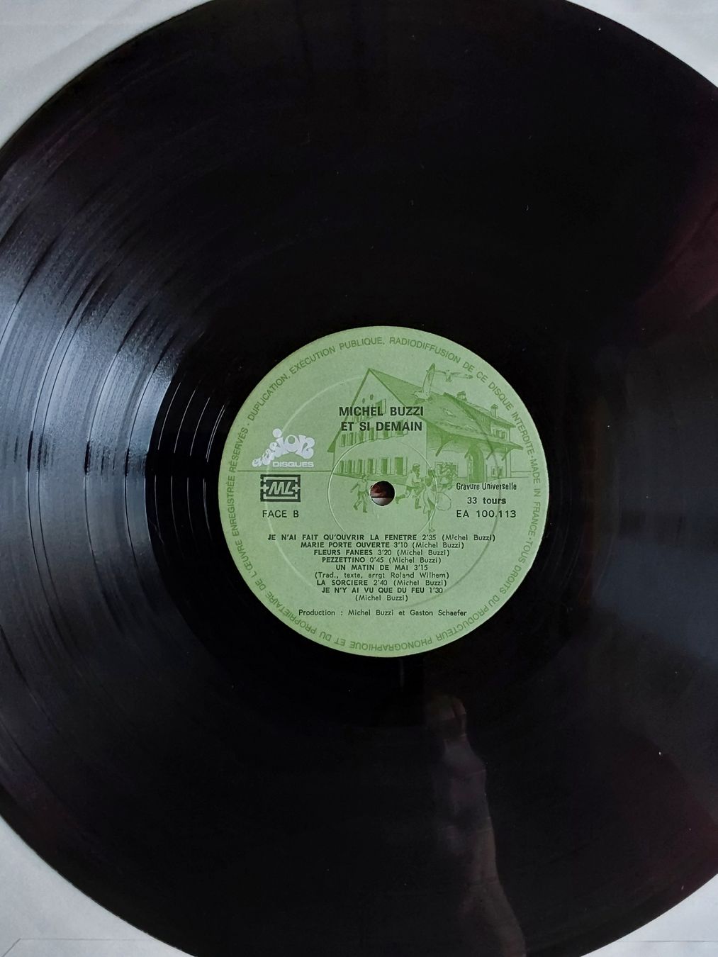 Schallplatten: LP Vinyl - Michel Buzzi - Suisse – Gebraucht aus Villeret von Fil11 3