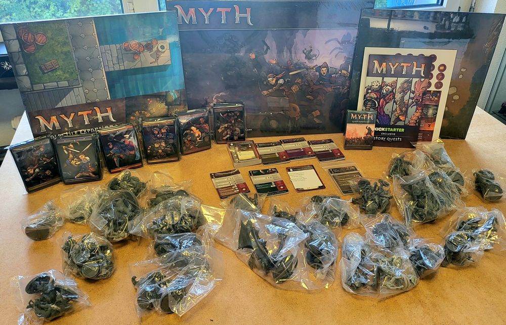 Myth Tabletop Boardgame Brettspiel aus Kickstarter (Neu und ...