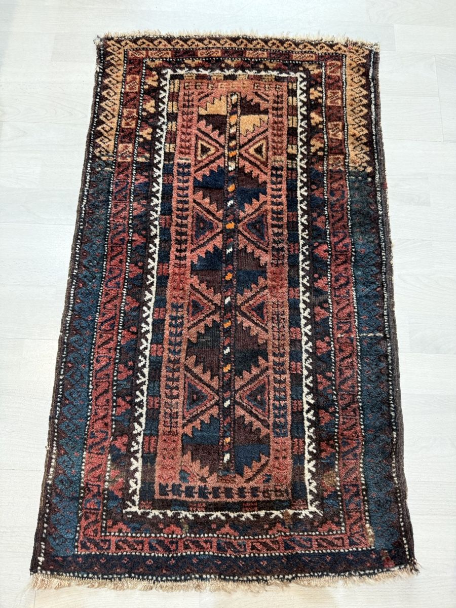 Teppiche: Orientteppich  Beluch,Handgefertigt 94x54.cm – Gebraucht aus Büron von Filadefia-888