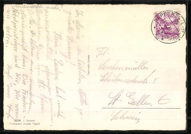 Ansichtskarten: Egg, Wallfahrtskirche St. Antonius v. P. – Gebraucht aus Berlin von bartko-reher 1