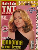 Madonna Magazine Télé TNT programme aout 2006