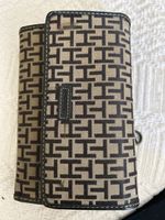 Tommy Hilfiger Portemonnaie Logo Druck Braun Schwarz