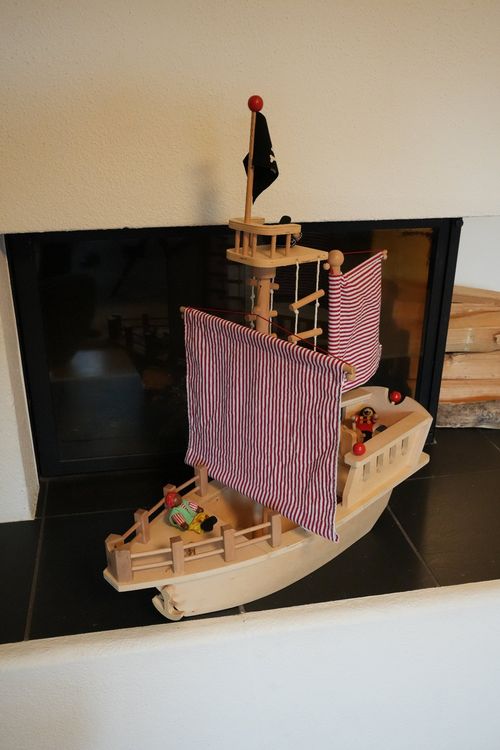 Produktbild von Großes Piratenschiff Aus Holz | Ab 3 Jahren