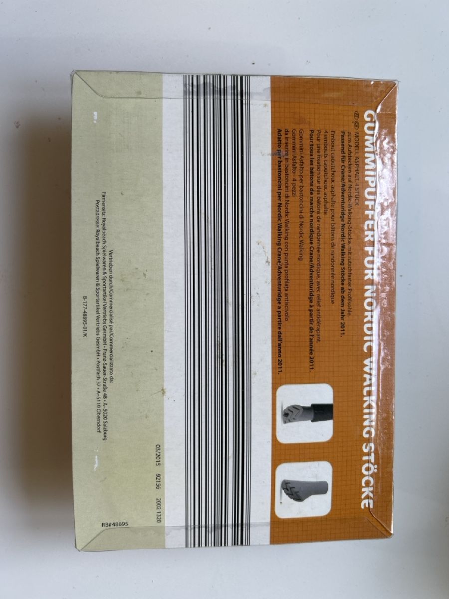 Bâtons de marche: Nordic Walking Gummipuffer - Adventuridge – Neuf avec emballage d'origine à Zürich par len_5b9j 2