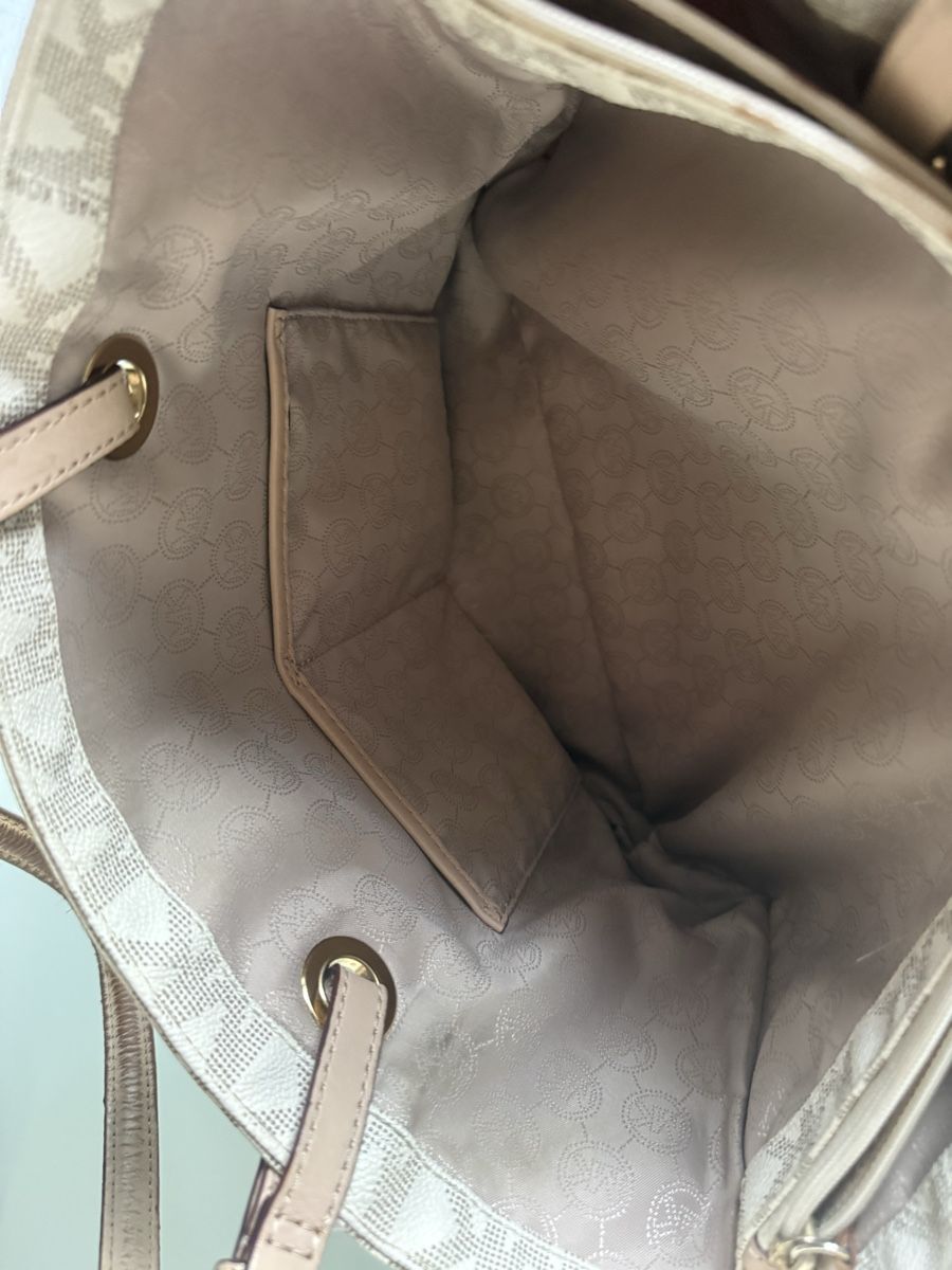 Borse da donna: Michael Kors Tote Tasche beige Monogramm  – Usato da Herbligen venduto da T-esthetic 4