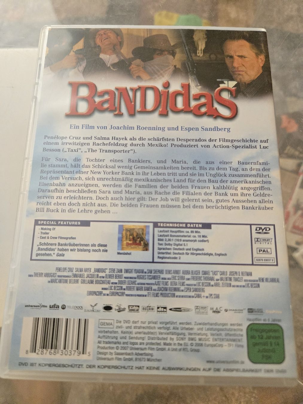 Tutti i DVDs: Bandidas DVD – Usato da Bussigny venduto da Kfdlt 1