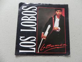 Single 7" US Rock Band Los Lobos Sountrack Hit La Bamba 1987