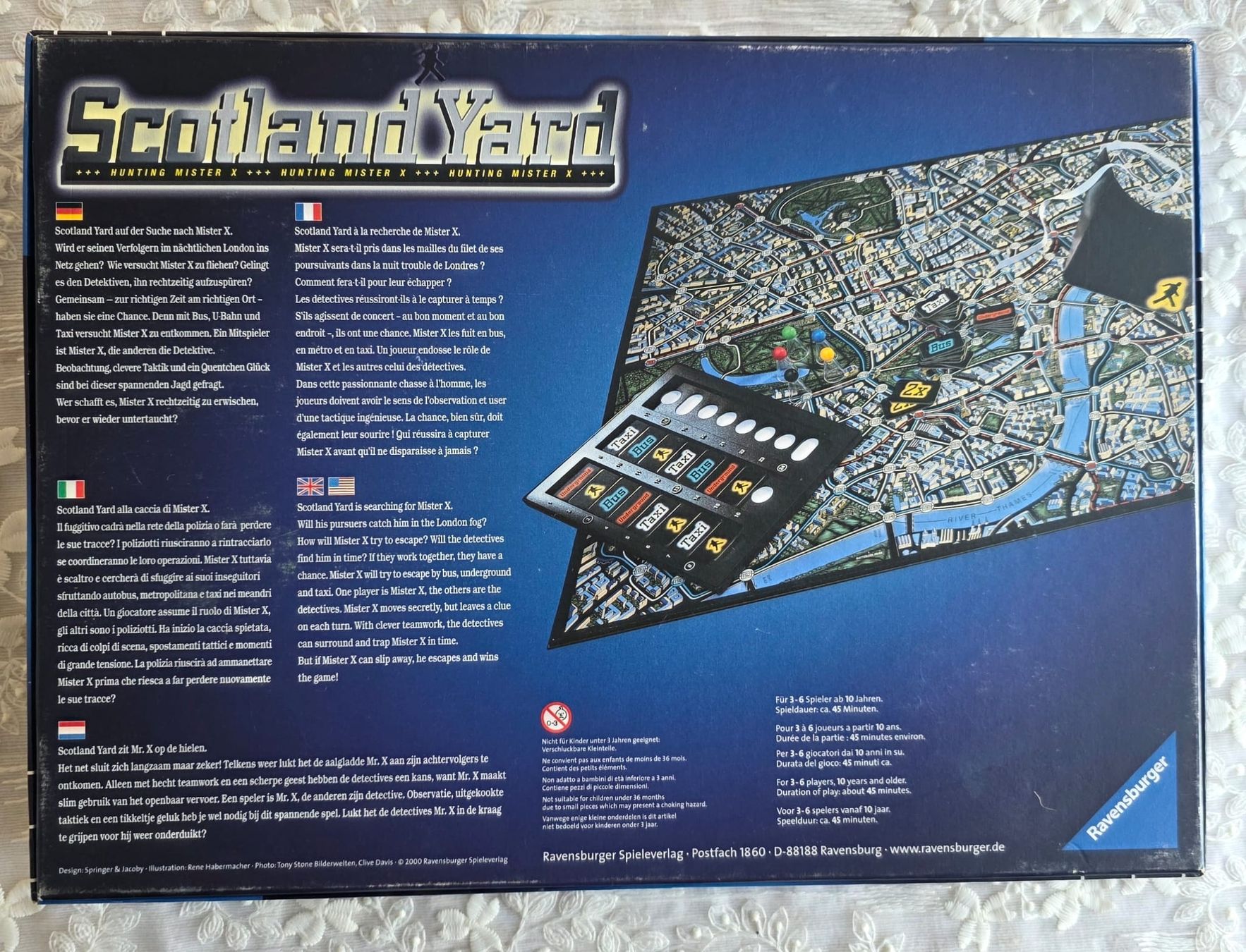 Ravensburger Spiele: Scotland Yard Brettspiel – Gebraucht aus Rheinsulz von Dred 2
