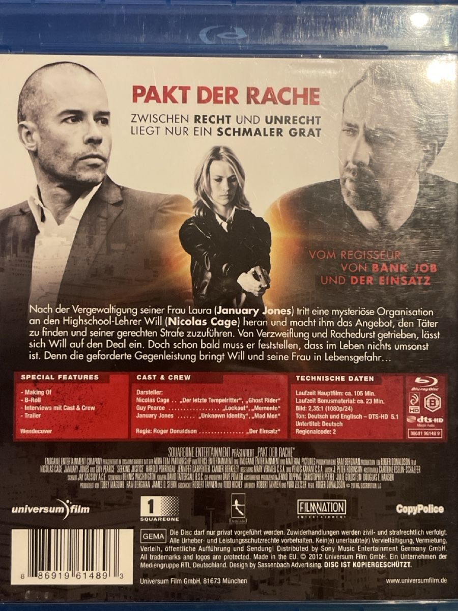 Tutti i DVDs: Pakt der Rache (2011) – Nuovo (secondo la descrizione) da Waldenburg venduto da Gonzo8 1