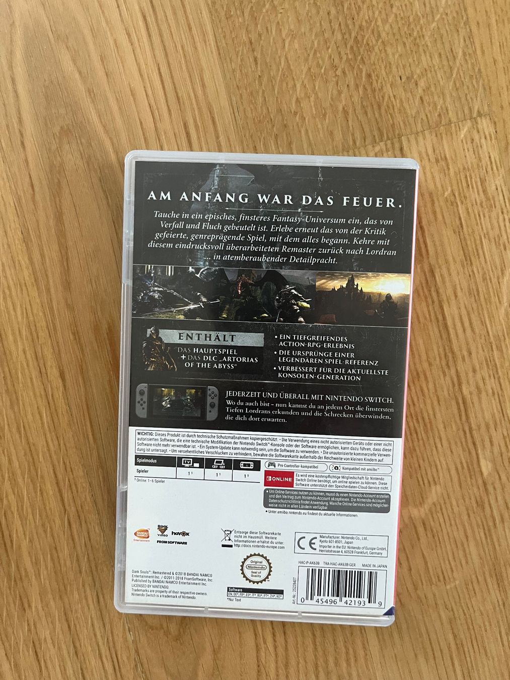 Nintendo Giochi: Nintendo Switch Dark Souls – Usato da Uster venduto da r_mendes 1
