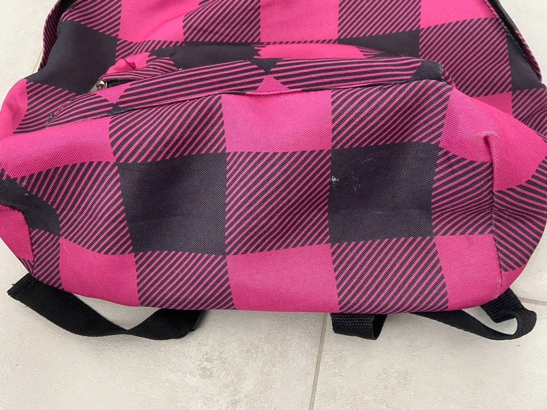 Rucksäcke: Damen Rucksack pink/schwarz – Gebraucht aus Zug von Hehe 4
