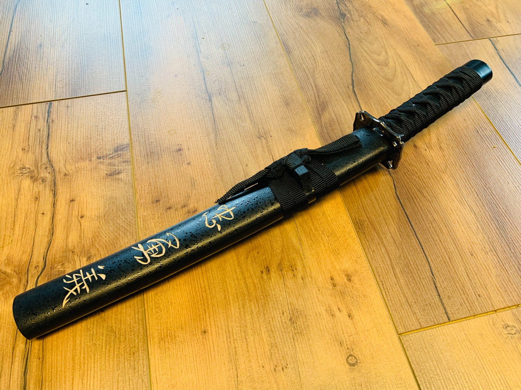 Arte internazionale: Katana Schwert mit Scheide 50cm SCHWARZ M NEU – Nuovo e nell'imballaggio originale da Bergdietikon venduto da shopAgent 2