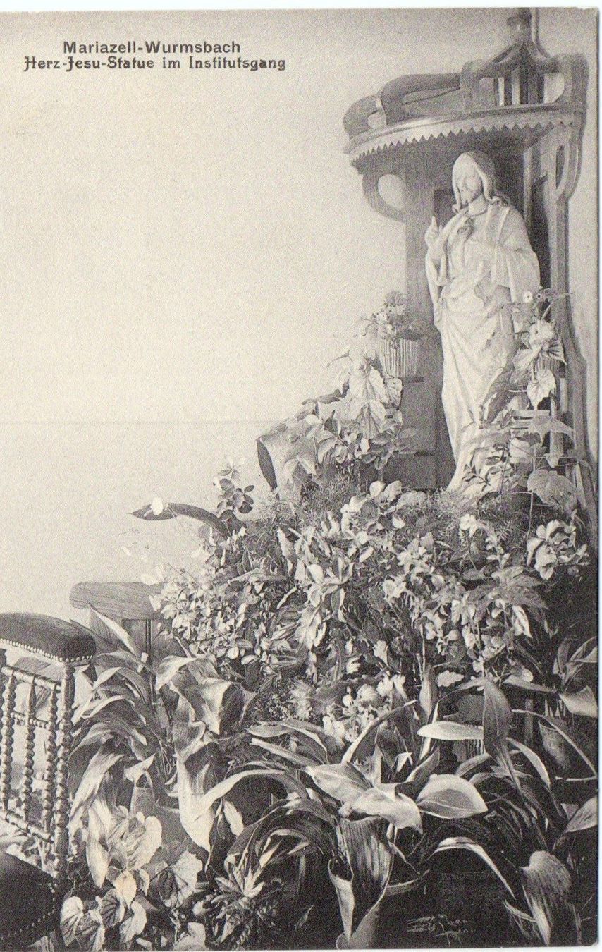 Cartoline postali: Mariazell Wurmsbach Herz-Jesu-Statue – Nuovo (secondo la descrizione) da Jona venduto da philajona