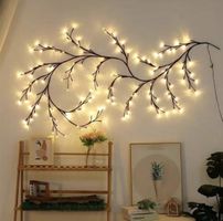 Moderne LED-Zweigleuchte, 180cm, USB, Deko für Weihnachten
