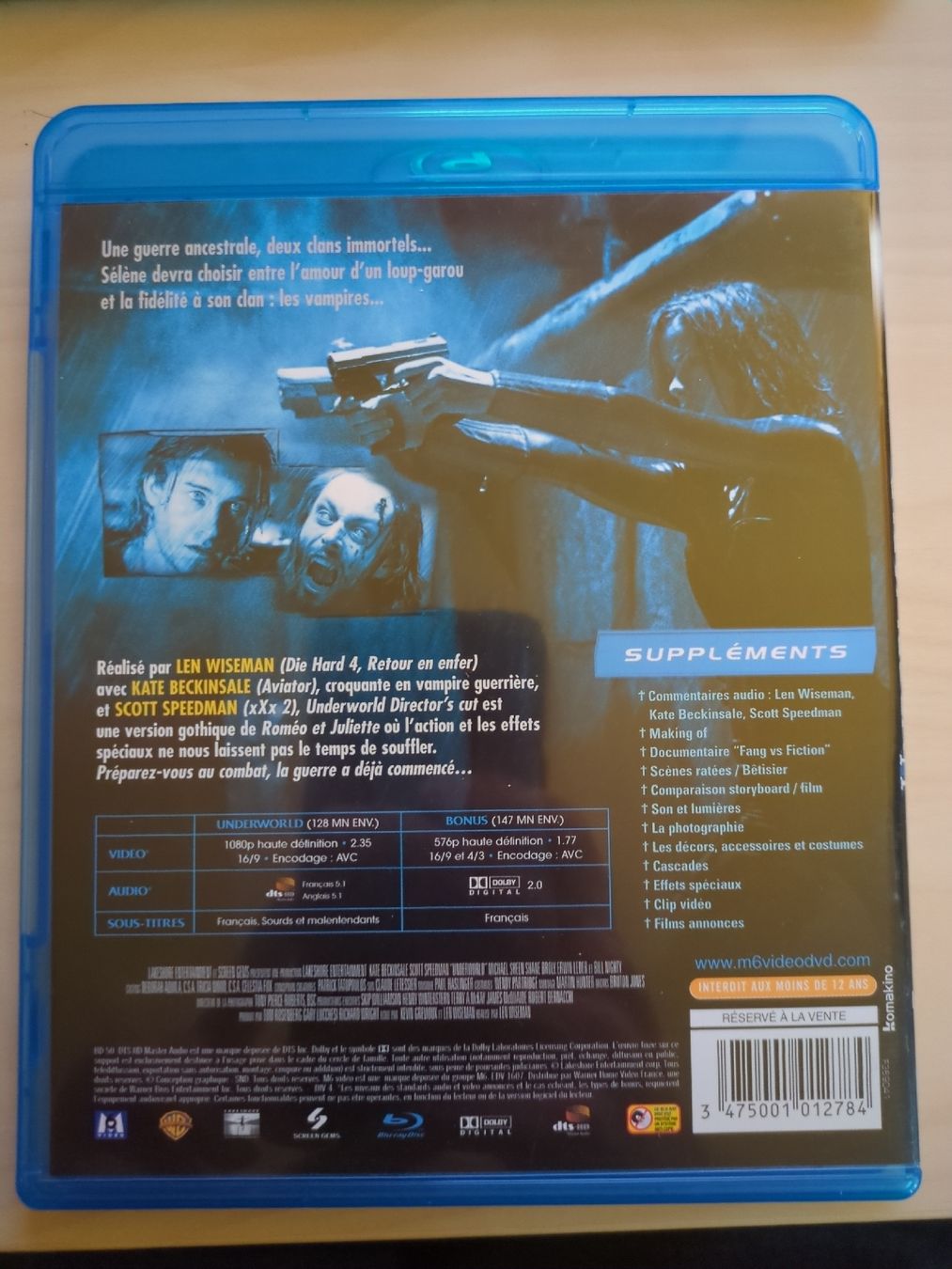 Tutti i DVDs: Underworld - Blu-ray – Nuovo (secondo la descrizione) da Gland venduto da Kyostal 1