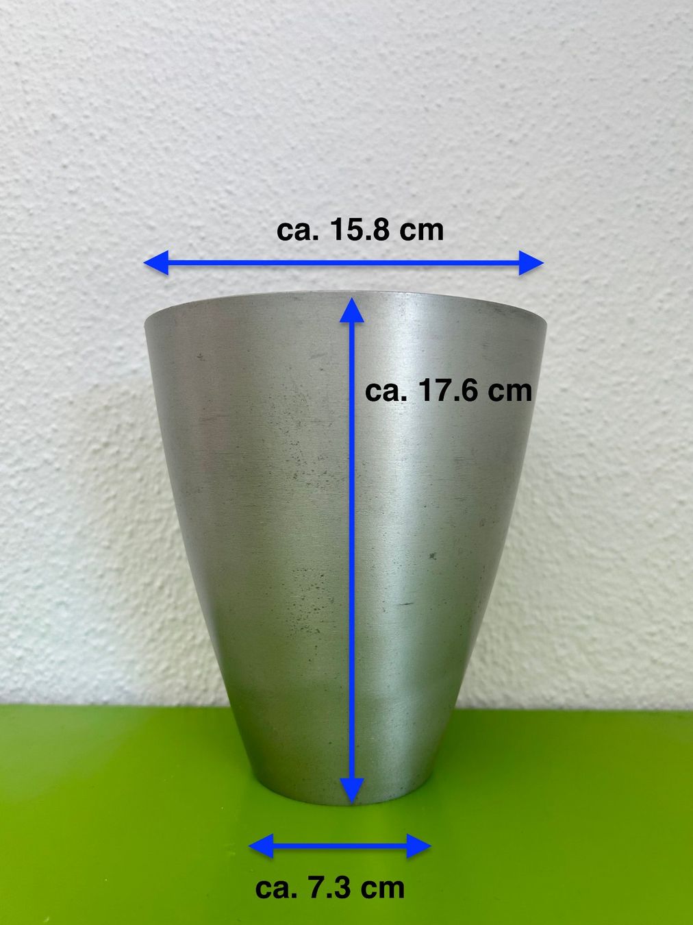 Vasi & Recipienti: Blumenvase, silber – Usato da Dietlikon venduto da Mankai 6