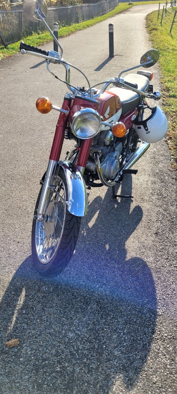 Strasse: Honda CB125 K4 intégralement restauré – Gebraucht aus Lausanne von fefc.eu 3