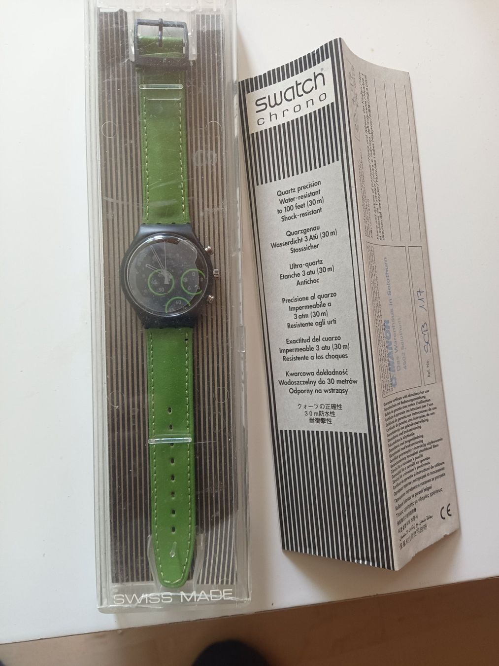 Swatch Orologi: Swatch chrono ungetragen – Usato da Mittelhäusern venduto da Steigerer3