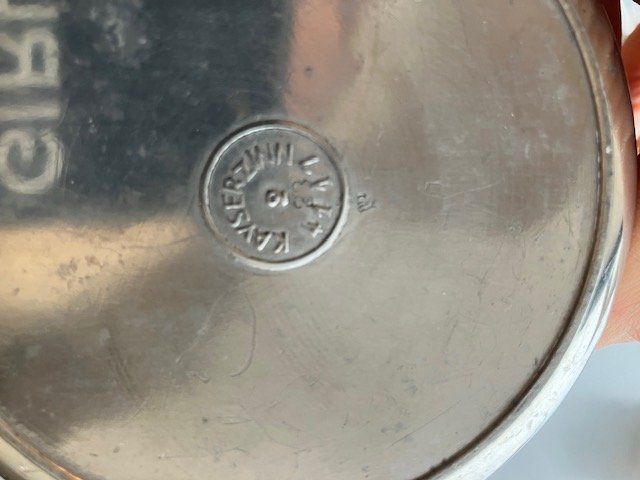 Kaiser Teiere: Pots en étain – Usato da Haute-Nendaz venduto da Chevrolet72 5