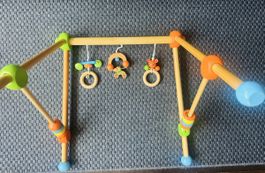 TOP ! Baby Spielbogen aus Echtholz