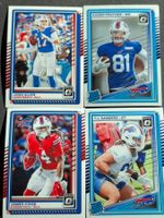 4 Karten Buffalo Bills (Josh Allen, Cook, 2 RC) Optic 25