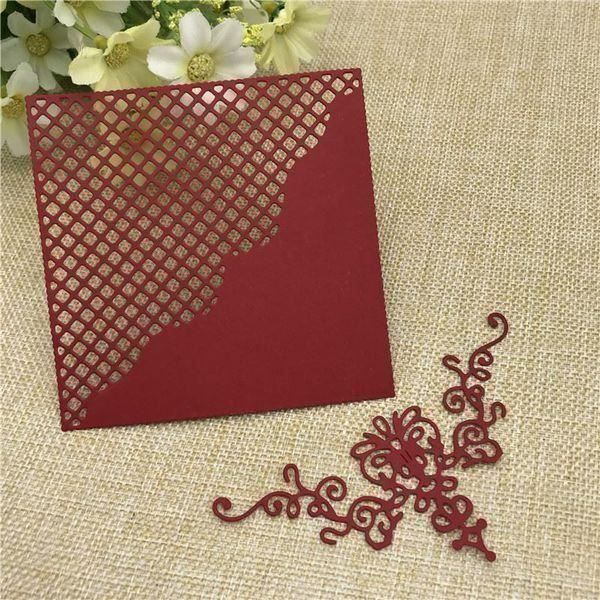 Schablonen: GITTER VIERECK STANZSCHABLONE – Neu und originalverpackt aus Affoltern am Albis von scrapbooking 1