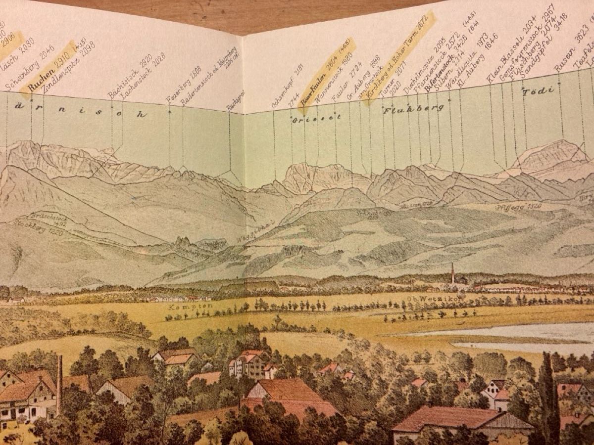 Landkarten & Atlanten: Panorama Karte Pfäffikon ZH ... – Gebraucht aus Wetzikon ZH von chris7pat 3
