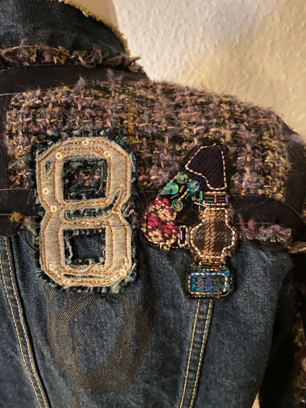 Desigual Giacche: Original Desigual extravagante Jacke Gr. M – Usato da Stetten SH venduto da bijoux18 1
