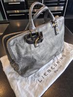 LIEBESKIND Berlin Handtasche, Silber-Grau, neuwertig! TOP!