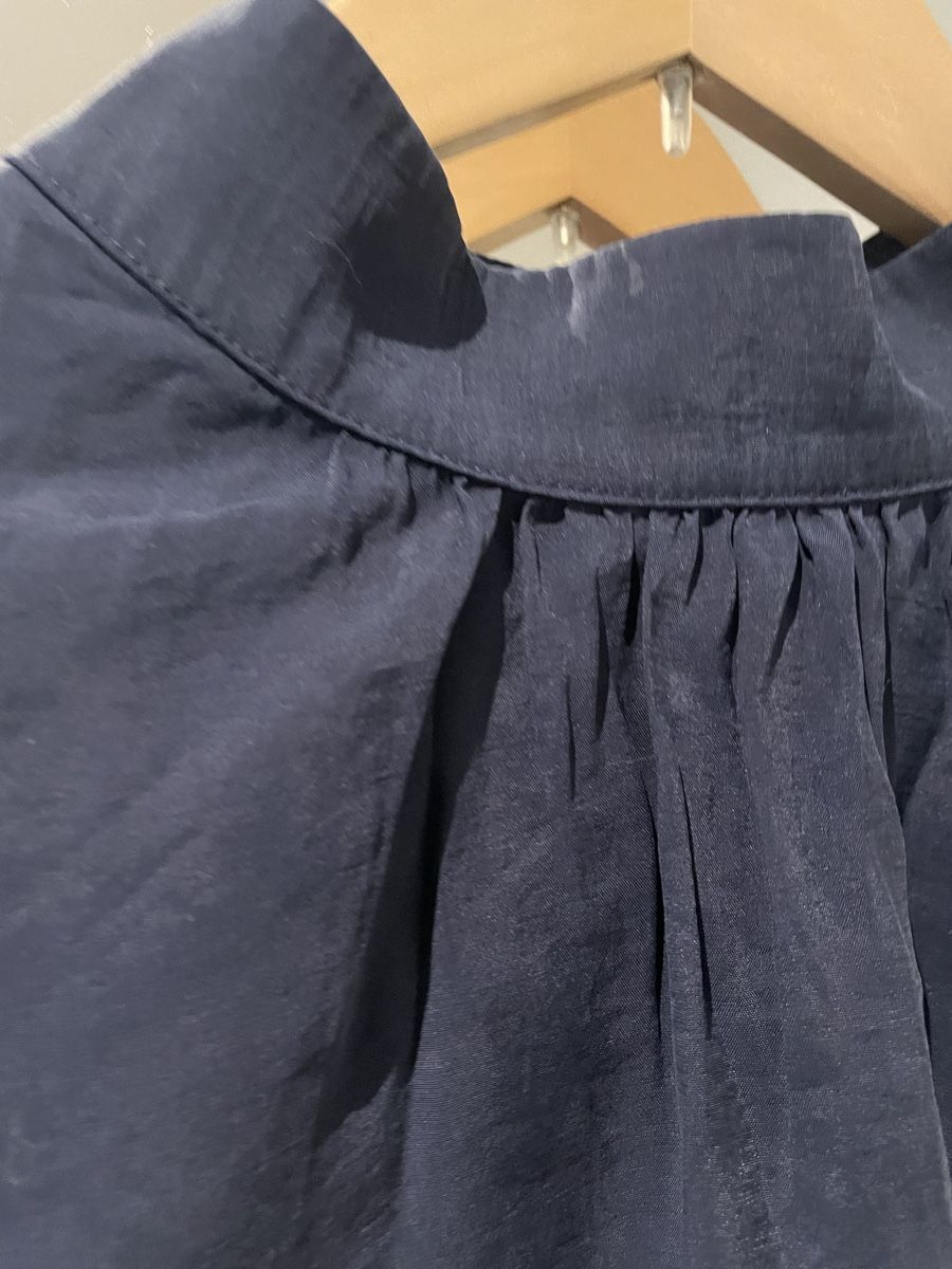 H&M Camicette: H&M Blau Blue Lyocell Navy Blouse Hemd – Nuovo (secondo la descrizione) da Unterägeri venduto da Rogucha 1