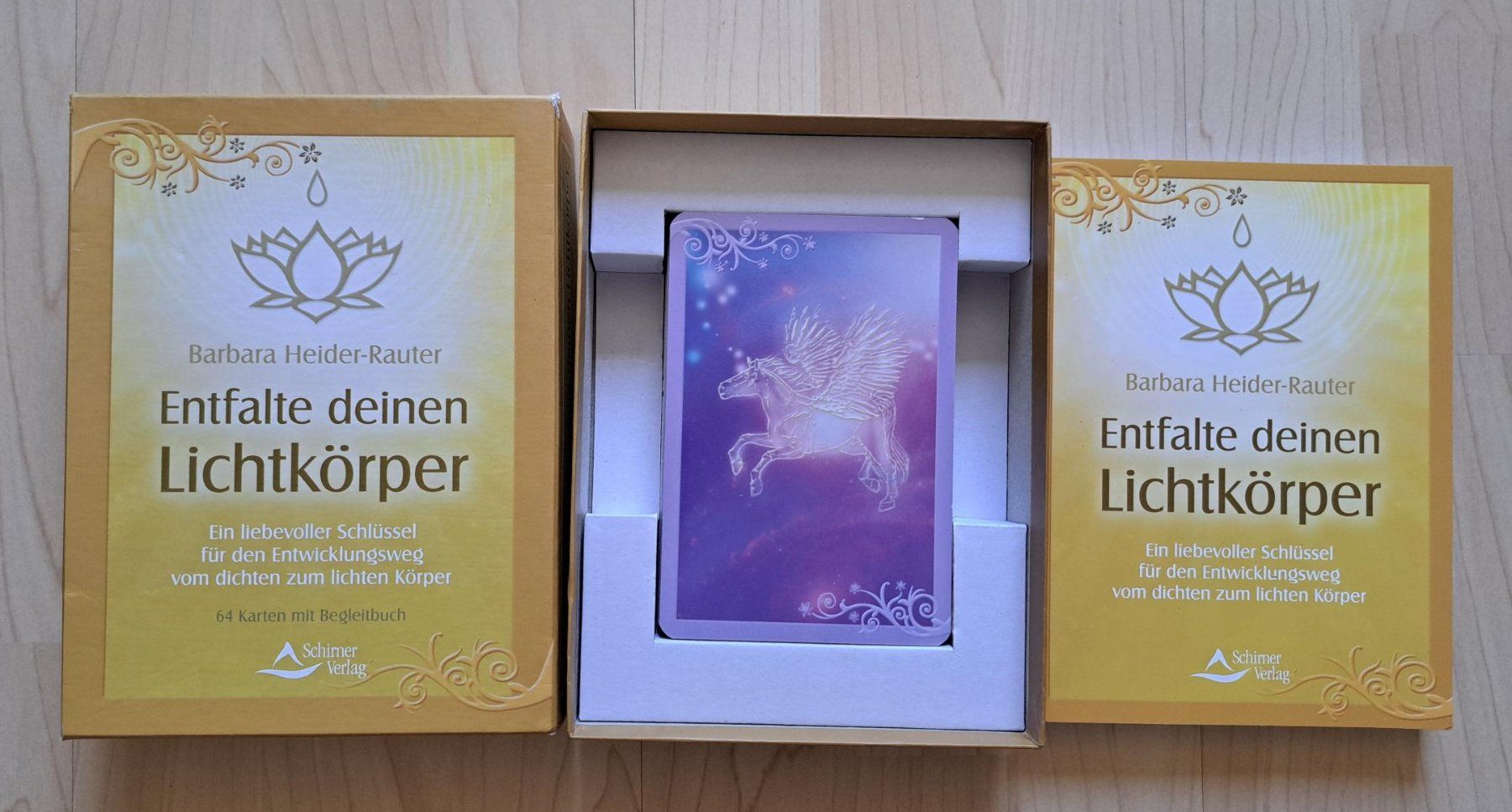 Libri: Entfalte deinen Lichtkörper - 64 Karten mit Buch – Usato da Basel venduto da Patiscat