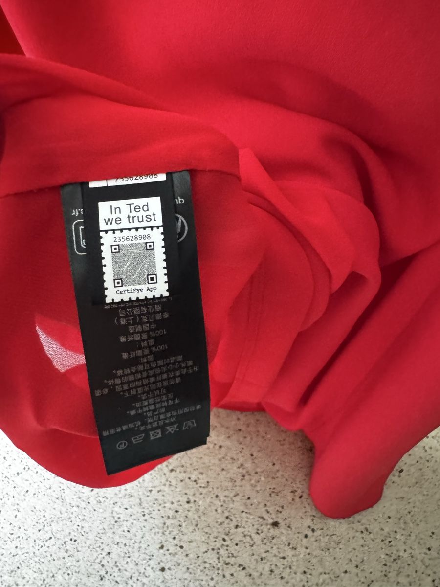 Ted Baker Robes: Ted Baker AISLI One-Shoulder Maxikleid Rot Gr. 1   – Neuf avec emballage d'origine à Zürich par di_archive 3