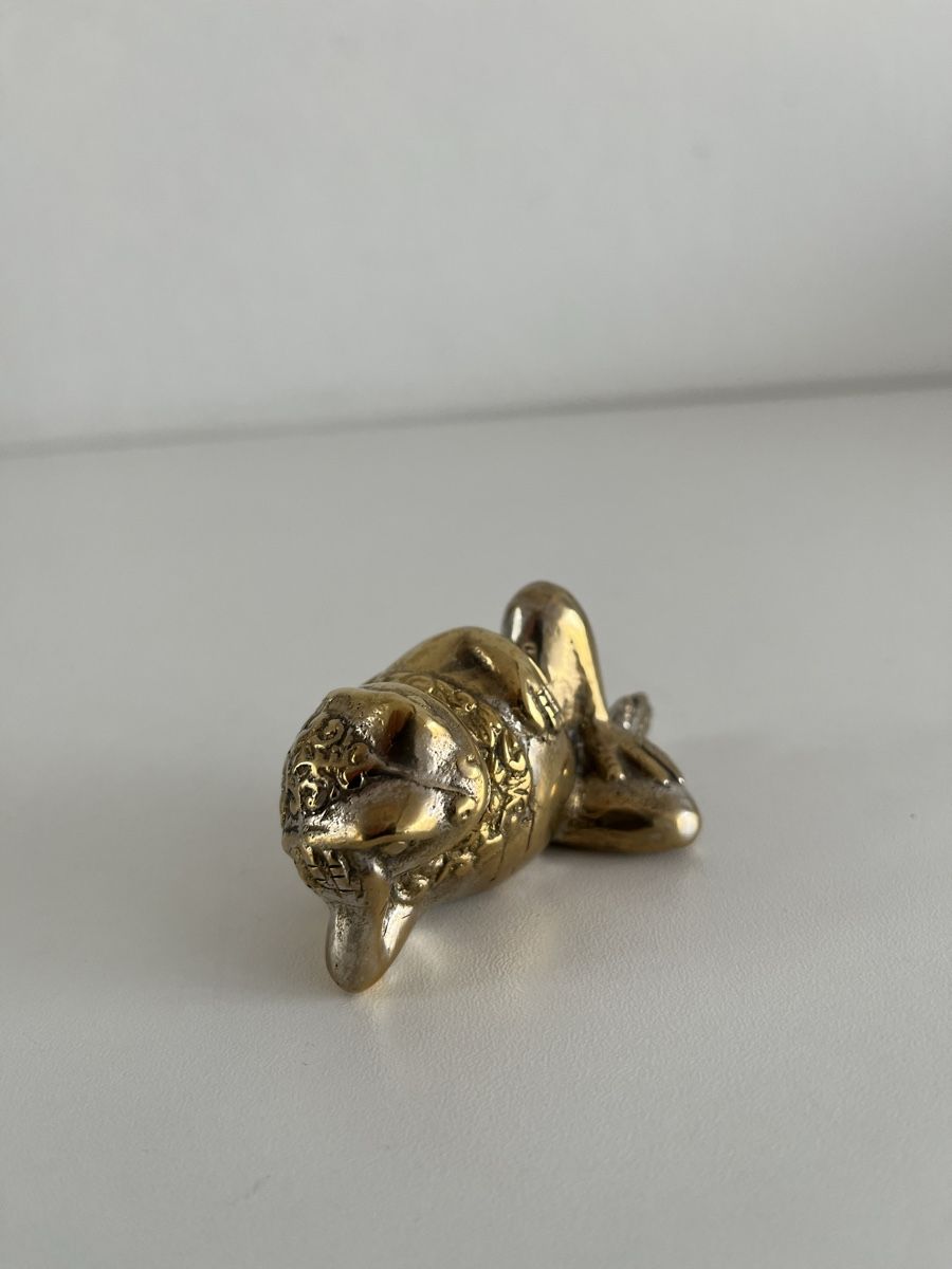Skulpturen & Statuen: Frosch aus Metall – Gebraucht aus Wetzikon ZH von seli03 3