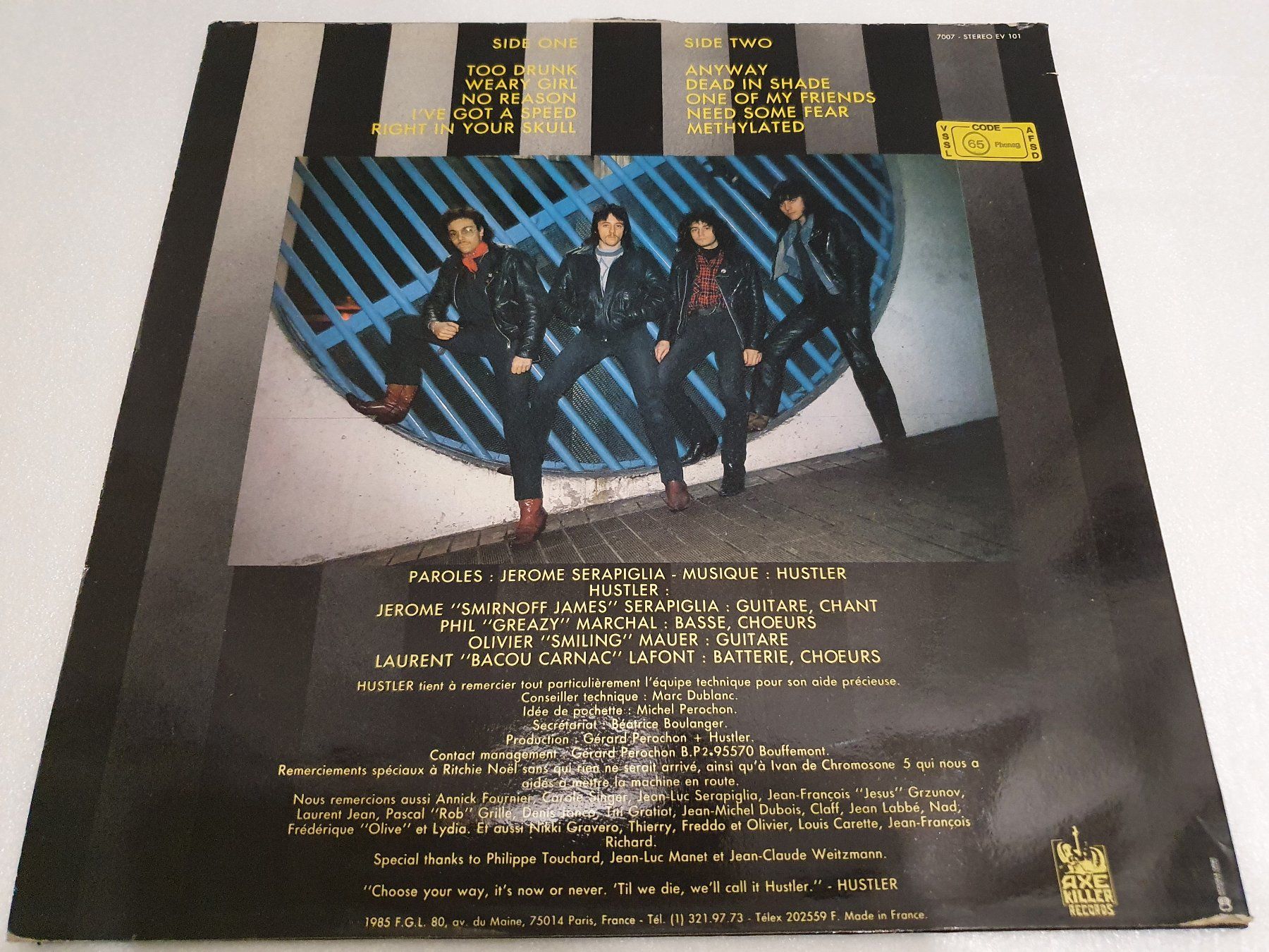 Schallplatten: Hustler – Now Or Never – Gebraucht aus Uster von Vinyl-Leidenschaft 1