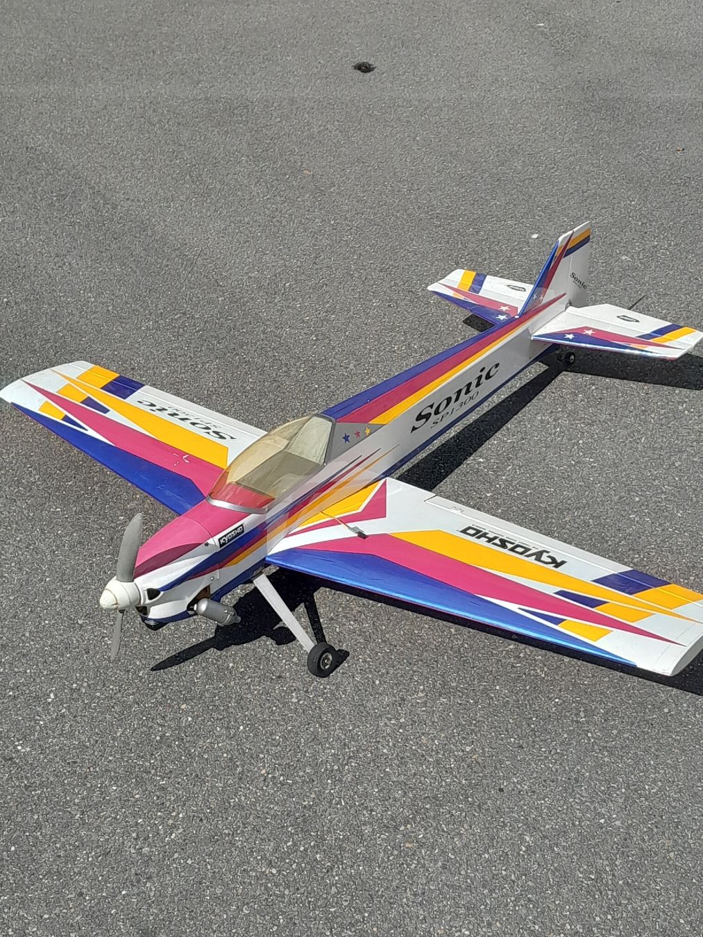 Kyosho Modellismo RC: Kyosho Sonic 1300 mit Yamada Viertakter – Usato da St. Gallen venduto da SchweizoMat