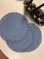 Tischset / Tischdeko von Hand gehäkelt