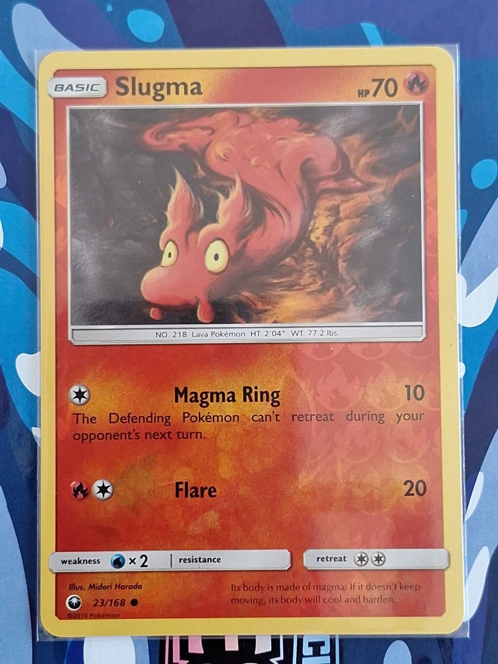 Pokémon Carte collezionabili: Slugma - Reverse Holo   #Ord18 – Usato da Altstätten SG venduto da GGsGameshop